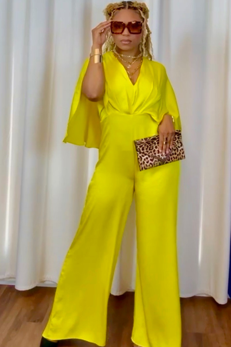 "A Taste Of Chartreuse" Jumpsuit