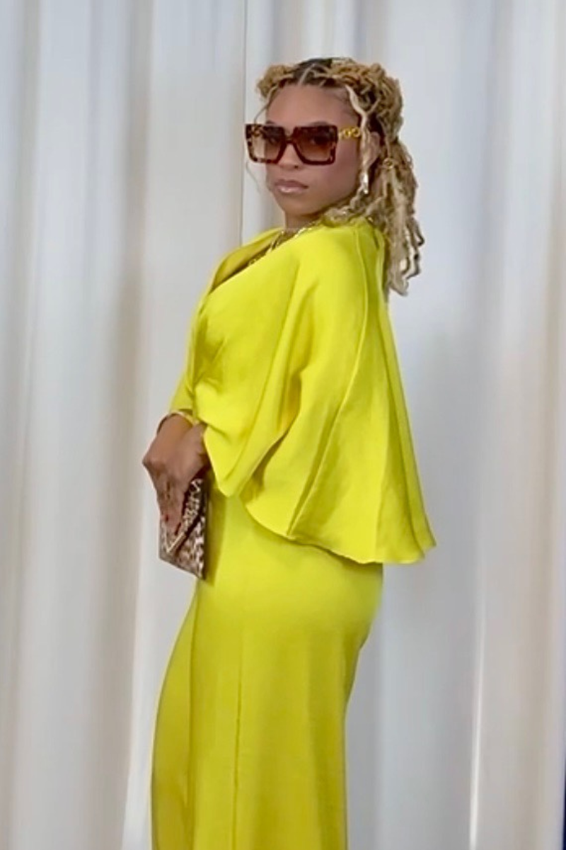 "A Taste Of Chartreuse" Jumpsuit