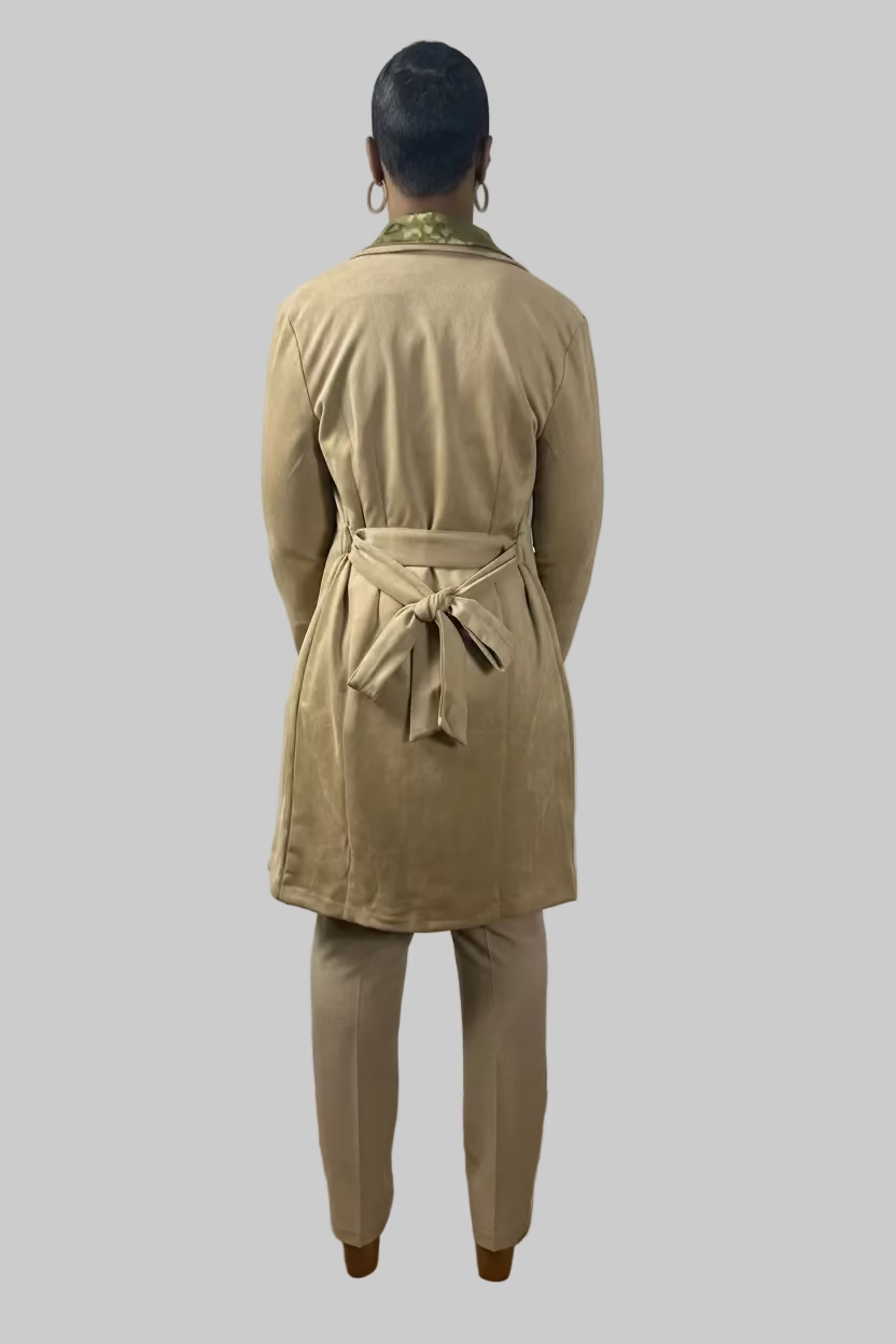 Luxe Suede Light Coat