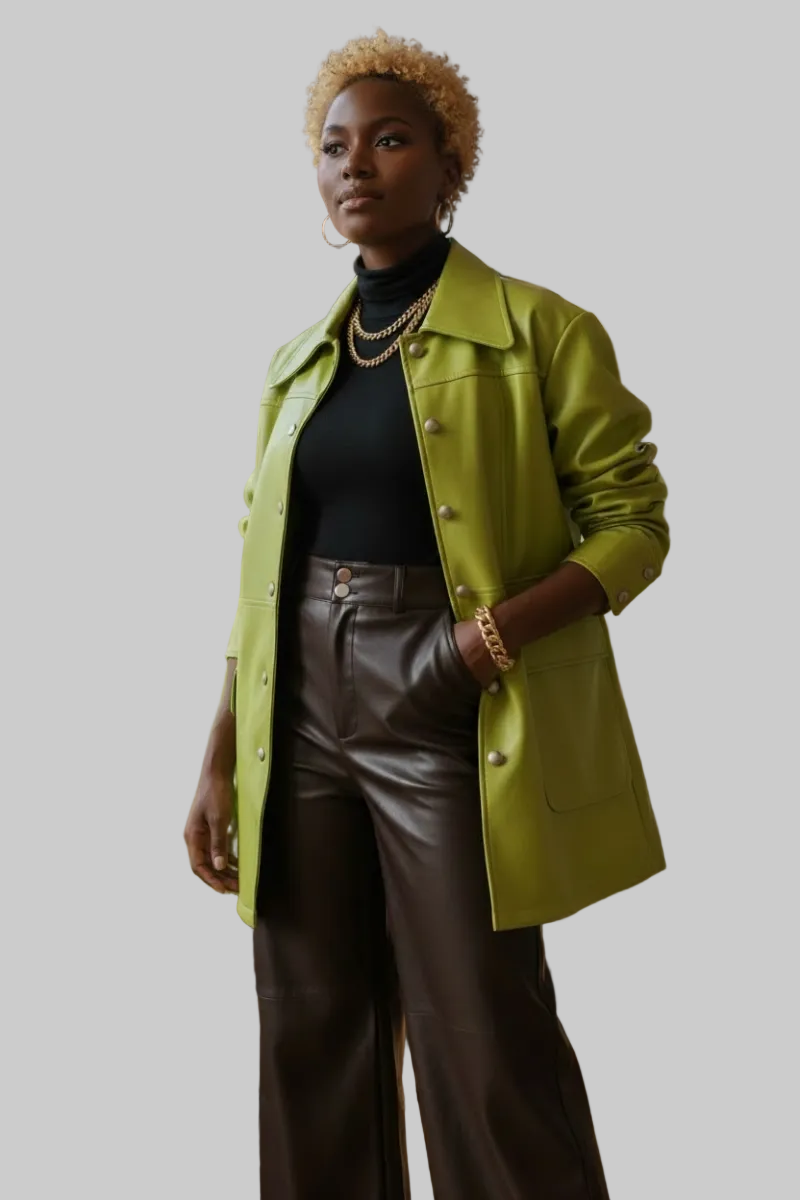 Pea Green Boss Jacket