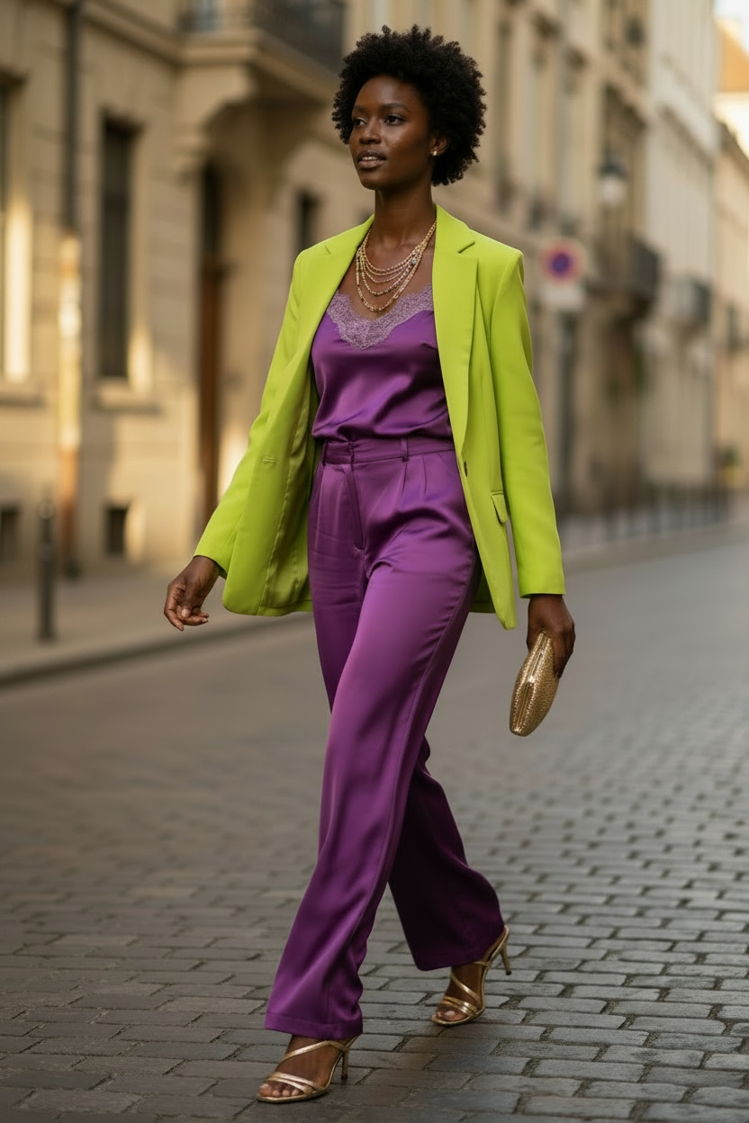 Lime Lux Blazer