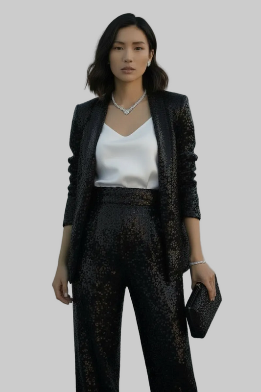 Black Sequin Jacket